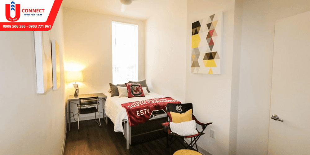 Giới thiệu về đại học South Carolina, bang South Carolina, Mỹ và kí túc xá của đại học UofSC